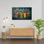Wallity Slika od kalenog stakla 72x46cm