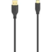 Hama 00200634 USB kabel USB 2.0 0,75 m USB A USB C ČRNo