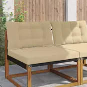 Jastuk za vanjsku sofU 2 pcs Bež Poliester