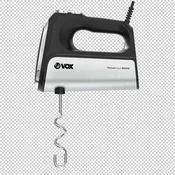 VOX Mikser MX 9402, 800 W, 6 brzina + turbo, 2 para mutilica, Crni