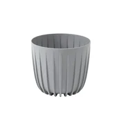 Nizek okrasni lonec MIRA 160mm siv 80719