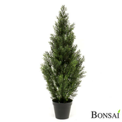 Umetna cipresa 120 cm z UV zaščito - zelena - 76 do 100 cm