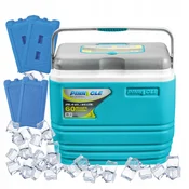 shumee Pinnacle TPX7006 25L moder kamping hladilnik + 4 vložki. 2 x 500 ml, 2 x 1000 ml