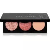 Bobbi Brown Essential Eye Shadow Trios paleta senčil za oči za popoln videz odtenek Soft Coral 4,4 g