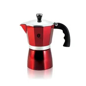 Berlingerhaus Kavni aparat za espresso za 6 skodelic Burgundy Metallic Line