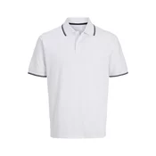 JJ Rebel Muška polo majica 12271166, Bijela