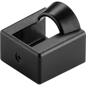 MicroConnect Dust cover za RJ45 vtič, črn