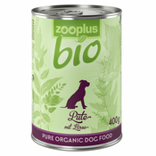Ekonomično pakiranje: zooplus Bio 12 x 400 g - Puretina s prosom