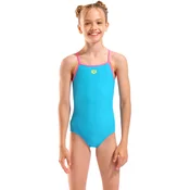 Arena swimsuit light drop solid turquise 152cm