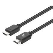MANHATTAN HDMI kabel 1 m, Ethernet, 356633