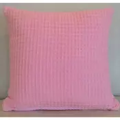 Jastuk Waffle baby pink 40x40