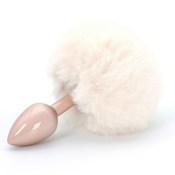 ToyJoy Happiness Enchanting Bunnytail Buttplug White
