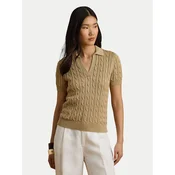 LAUREN RALPH LAUREN Polo majica 200P14041006 Bež Regular Fit