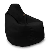 Lazy Bag - fotelje - prečnik 90 cm - Crna
