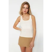 Trendyol Milla Ženska majica TWOSS23AL00037, Bela