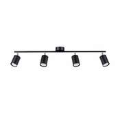 Sollux SL.1168 - Spot svetiljka LEMMI 4xGU10/10W/230V crna