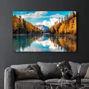Wallity Dekorativna slika na kaljenom staklu, 35x55cm, Šarena