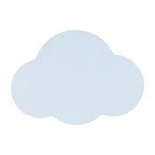 TK Lighting Otroška stenska svetilka CLOUD 4966