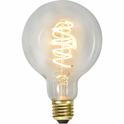 LED filament zatemnitvena žarnica s toplo svetlobo z žarnico E27, 4 W Spiral Filament – Star Trading