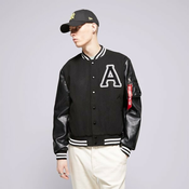 Alpha Industries Jakna Pu College Jacket Moški Oblačila Prehodne jakne 14611103 Črna