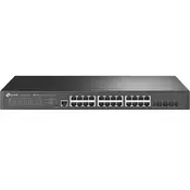 TP-Link TL-SG3428X-M2 JetStream™ 24-Port 2.5GBASE-T L2+ Managed Switch with 4 10GE SFP+ Slots