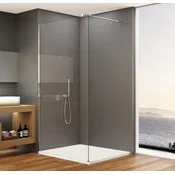 Bruckner SPITZA Walk-In tuš zaslon, 800mm, čisto steklo