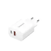 Intenso Punjac kucni, brzi, 1 x USB-A, 1 x UCB-C, 3A, 30W - Power Adapter W30AC