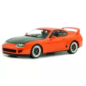 1:43 TOYOTA SUPRA MK.4 ORANŽNA CUSTOM 2001