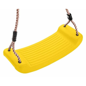 Gugalni plastični sedež 43x17x8,5cm 70kg ABELLA rumena