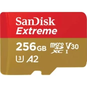 SanDisk Extreme microSDXC 256GB 190MB/s + adapter