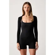 Le Privé majica z dolgimi rokavi ženska SOFTSKIN BOLERO TOP
