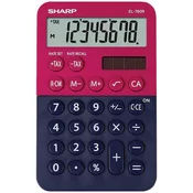 SHARP kalkulator EL760RBRB, 8 mestni