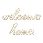 Folijski balon Welcome home 335 cm – cappuccino