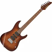 Elektricna gitara Ibanez - AZ2407F BSR w/Case, smeda/crna