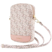 Guess Handbag GUWBZPGCSPGP pink Zip GCube Bottom Stripe (GUWBZPGCSPGP)