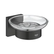 GROHE 410962430 - Posoda za milo START CUBE 110 x 56 x 125 mm črna