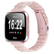 INF Združljiv z Fitbit Versa/Versa Lite/Versa 2 smolni pašček - vodoodporen in eleganten Pink, (5000090602)