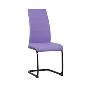 STOLICA lila metal, tekstil