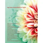 TOP TUNES TRANSCRIBED FOR ORGAN
