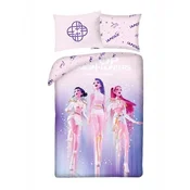 K-Pop Demon Hunters: Dvostranska posteljnina, set 140 x 200 cm
