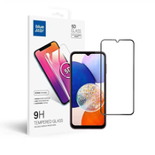 Blue Star Temperirano steklo za Samsung Galaxy A14 5G (popolnoma prilegan / primerna za ovitke) Blue Star 5D črno