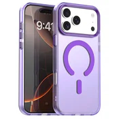 Hibridni ovitek Techsuit CandyCase MagSafe za iPhone 17 Pro Max - purple