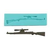 shumee Silikonski kalup za sladkorno pasto - RIFLE