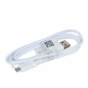 SAMSUNG podatkovni kabel micro USB (ECB-DU4AWE), bel