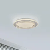 JUST LIGHT. GmbH JUST LIGHT. LED stropna svetilka Lago O 40 cm bela Daljinski upravljalnik - Dnevna soba/jedilnica - Sodobni - Kovina