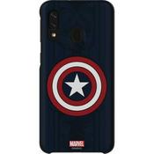 SAMSUNG Samsung, Captain America Galaxy Friends trdi ovitek Samsung za Galaxy A40 A405, Modra, (21167365)