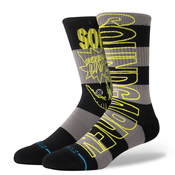 Nogavice SOUNDGARDEN - BLK - STANCE - A556B24SOU-BLK