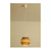 Brilagi - Luster na sajli RESNA 1xE27/60W/230V, precnik 20 cm, smeda/bež