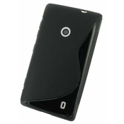 S silikonski ovitek Nokia LUMIA 530, črn