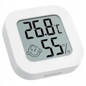 shumee Mini vremenska postaja termometer/higrometer, sobni vremenski senzor, baterija
